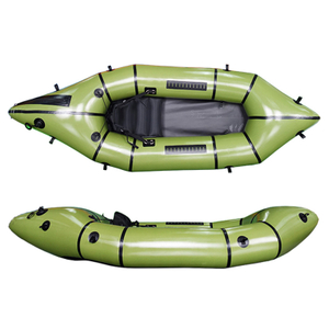 Bateau Packrafts Gonflable Green White Water 210D TPU